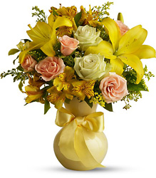 Teleflora's Sunny Smiles from McIntire Florist in Fulton, Missouri